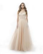 Morrell Maxie - 15849 Beaded Strapless Sweetheart Gown