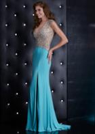 Jasz Couture - 5444 Dress In Mint