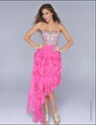Nina Canacci - 7016 Dress In Bubblegum