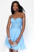 Alyce Paris - 3688 Short Dress In Sapphire