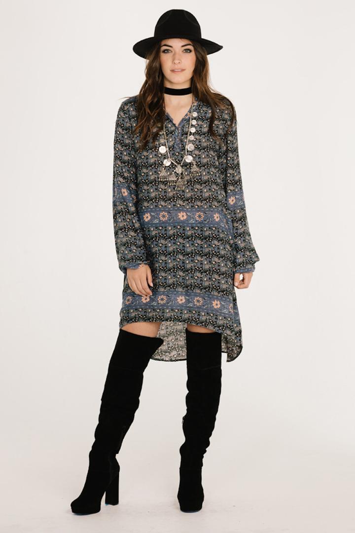 Raga - Batik Shirt Dress