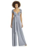 Dessy Collection - Mj-jptwist Jumpsuit In Platinum