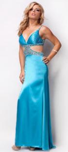 Nina Canacci - I40004 Dress In Turquoise