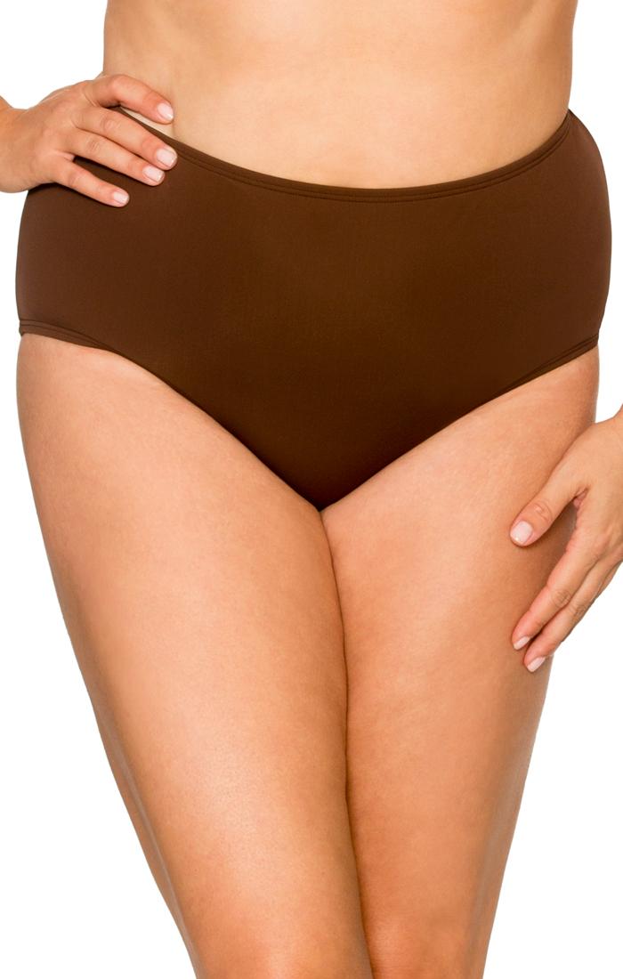 Curve Swimwear Java 97b High Waist Bottom