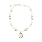 Mabel Chong - Pave Diamond Pearl Necklace-wholesale