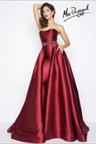 Mac Duggal - Black White Red Style 48519r