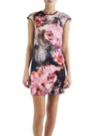 Johanne Beck - Coco Cap Sleeve Dress Dusty Rose 1s Also Available In Other Assorted Colors