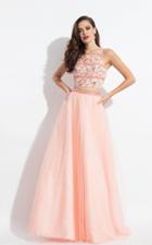 Rachel Allan - 6036 Two Piece Square A-line Dress