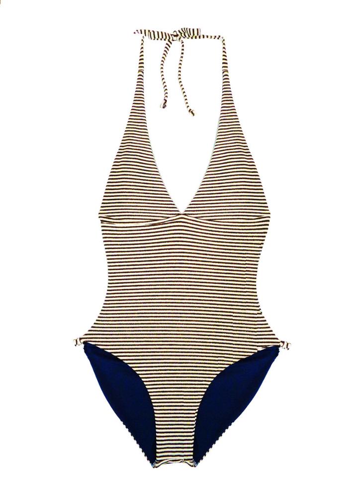 Leah Shlaer Swimwear - The Coco-c One Piece In Paris Stripes