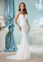 Enchanting By Mon Cheri - 116140 Lace Deep Sweetheart Trumpet Gown With Train