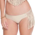 Luli Fama - Heart Of A Hippie Weave Fringed Skimpy Bottom In Gold Rush (l478620)