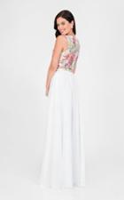 Terani Couture - Two Piece Illusion A-line Prom Dress 1711p2132