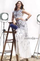 Alyce Paris Claudine - 2438 Dress In White Royal