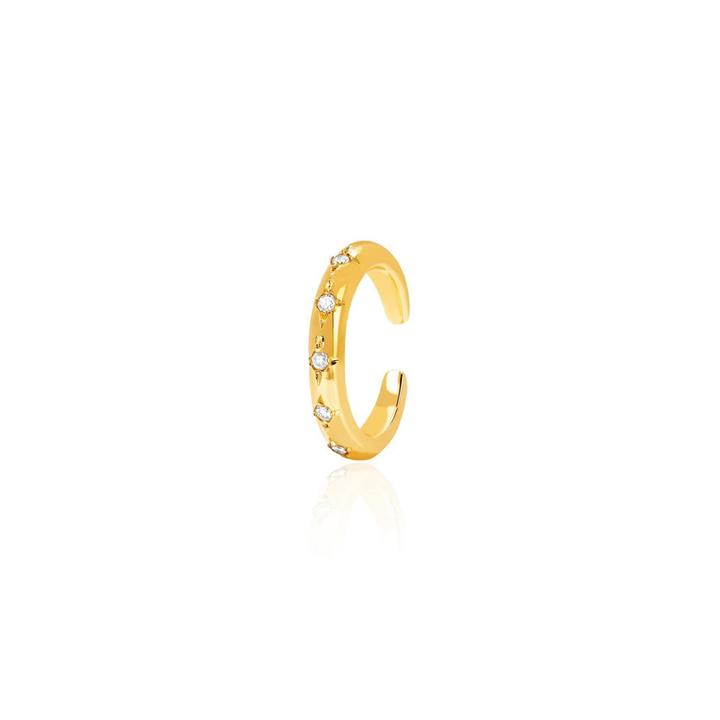 Logan Hollowell - Star Set 5 Diamond Ear Cuff