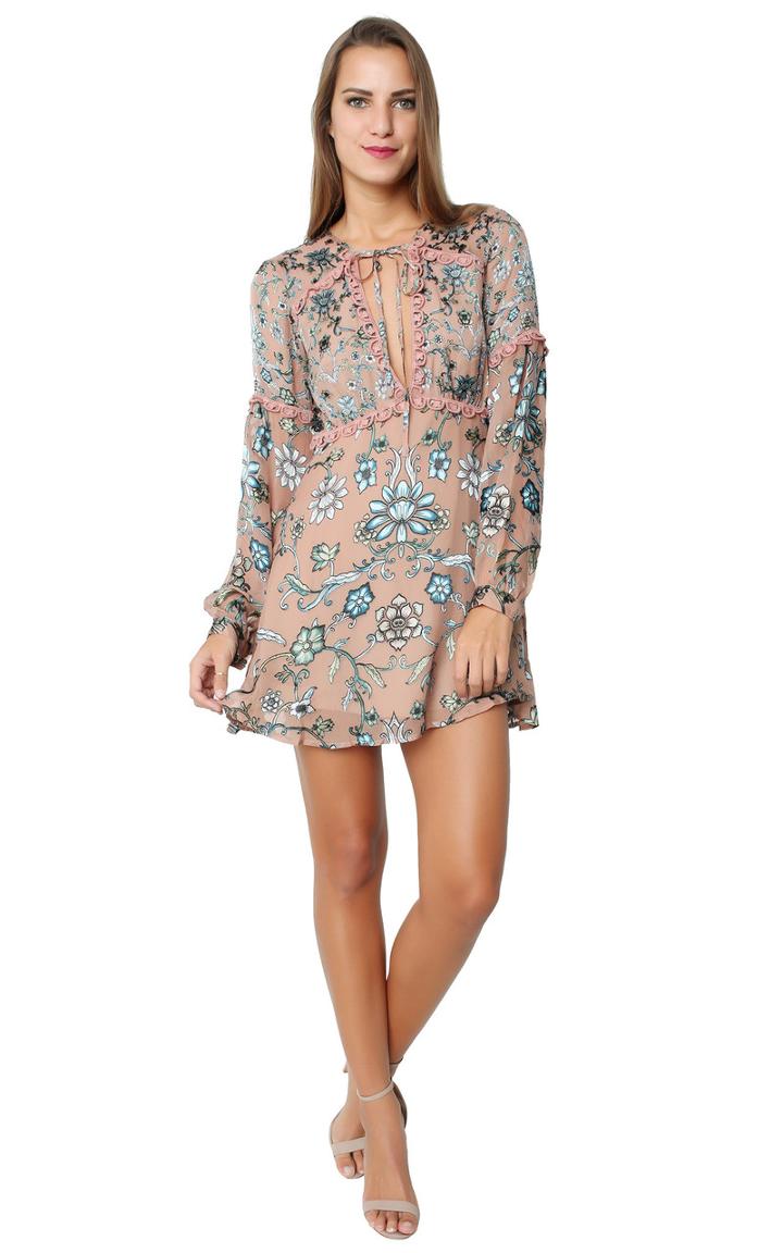 For Love & Lemons - Saffron Mini Dress