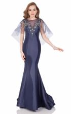 Terani Couture - Floral Sequin Mermaid Evening Dress 1622m1788
