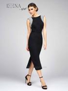 Ieena For Mac Duggal - 25225i Sleeveless Dress In Black