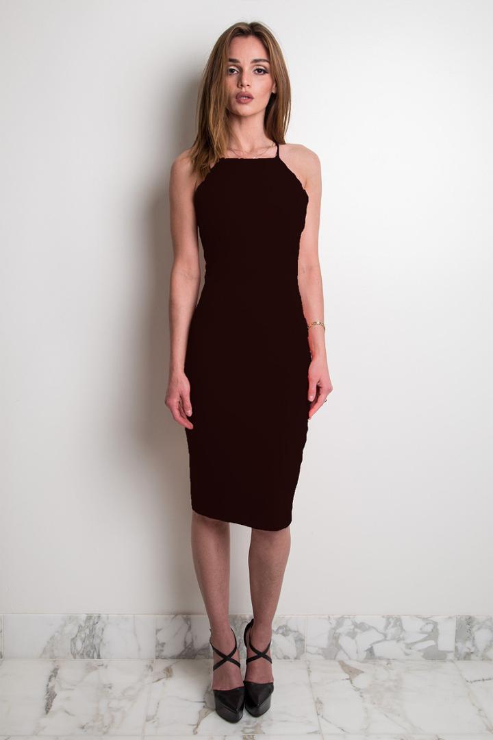 Donna Mizani - Square Neck Midi