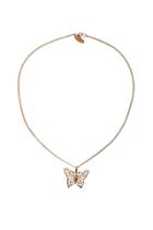 Heather Gardner - Vintage Butterfly Necklace In Gold, Rose Gold Or Silver