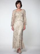 Soulmates - D1106 Rose Lace Jacket & Dress Set