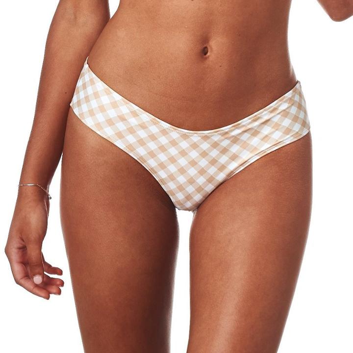 Montce Swim - Spring Gingham Added Coverage Nu-micro Bikini Bottom