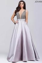 Jovani - Sleeveless Ballgown Prom Dress 32609