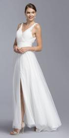 Aspeed - L2016 Embellished Ruched A-line Prom Dress