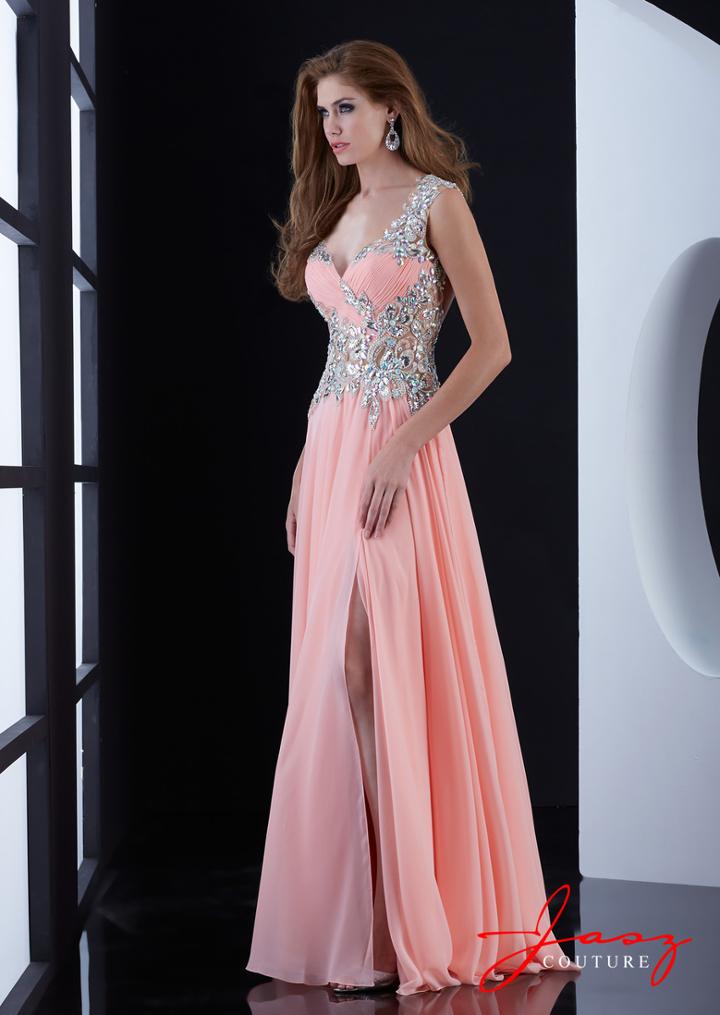 Jasz Couture - 5419 Dress In Coral