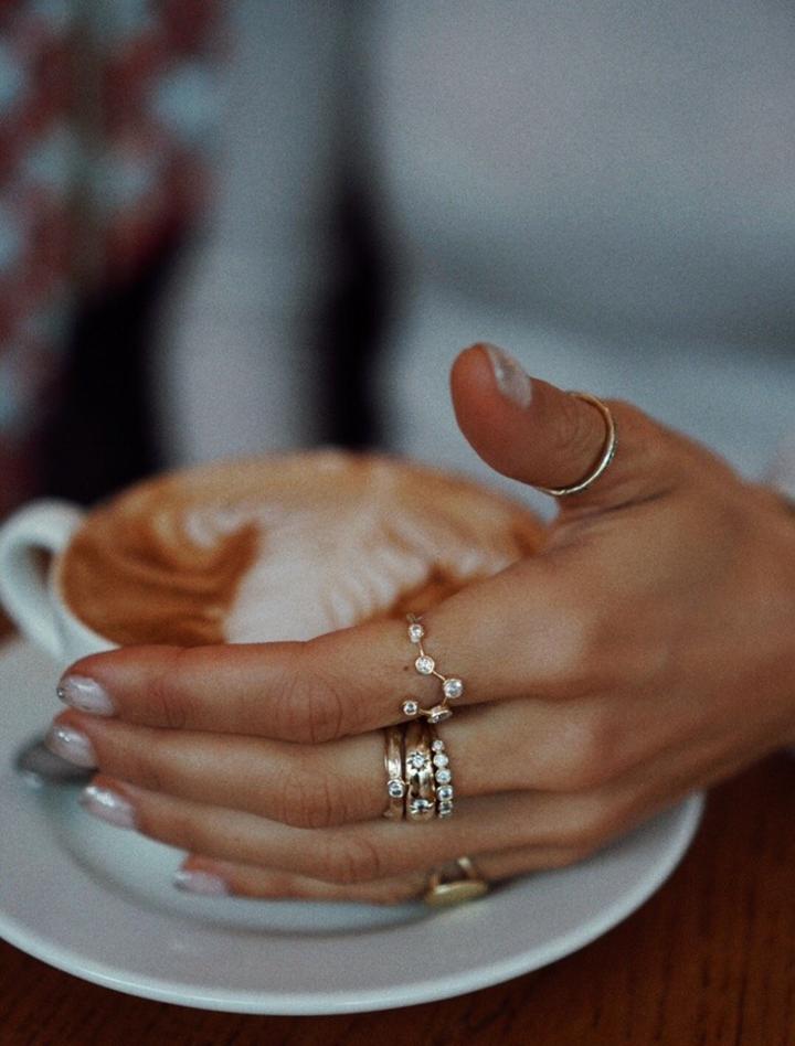 Logan Hollowell - Big Dipper Diamond Constellation Ring
