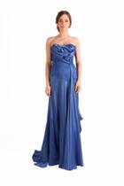 Beside Couture By Gemy - Cpf12 3210 Ruched Strapless Gown