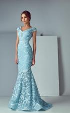 Saiid Kobeisy - 3170 Scroll Embroidered Mermaid Gown