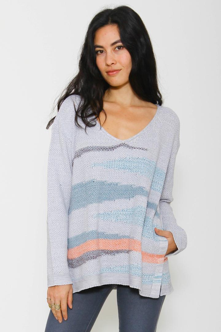 Goddis - Stella Pullover In Bay Shore