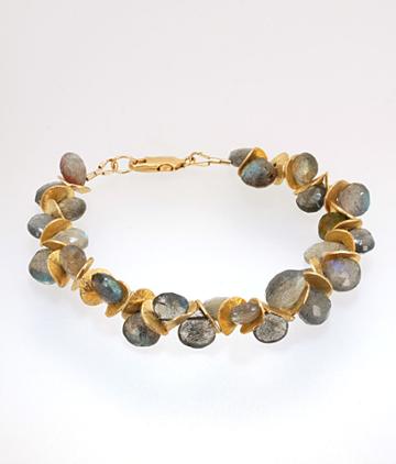 Lori Kaplan Jewelry - Labradorite Vermeil Bracelet
