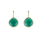 Margaret Elizabeth - Teardrop Bezels Green Onyx