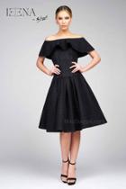 Ieena For Mac Duggal - 25275 Short Dress In Black