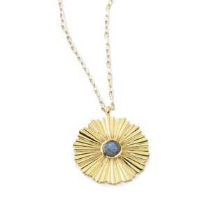 Margaret Elizabeth - Starburst Pendant Labradorite
