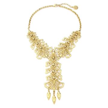Ben-amun - Helen Of Troy Gold Ornate Statement Necklace