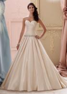 Martin Thornburg For Mon Cheri - 115243 Pleated Taffeta Wedding Dress