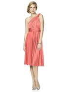 Dessy Collection - Mj-twist1 Dress In Ginger