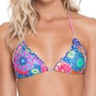 Luli Fama - Wavey Triangle Top In Multicolor (l49101)