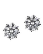 Cz By Kenneth Jay Lane - Goloconda Round Studs