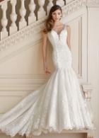 Martin Thornburg For Mon Cheri - 217213 Plunging Trumpet Bridal Gown