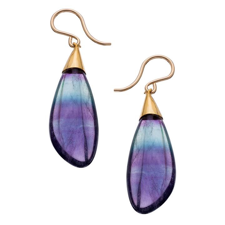 Heather Hawkins - Fluorite Drop Earrings