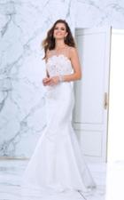 Tarik Ediz - Lace Illusion Neck Mermaid Gown 50070