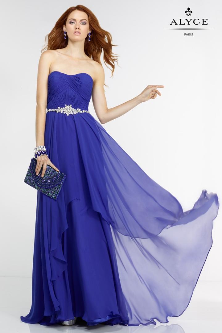 Alyce Paris - 6545 Prom Dress In Sapphire