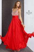 Alyce Paris B'dazzle - 35739 Dress In Red