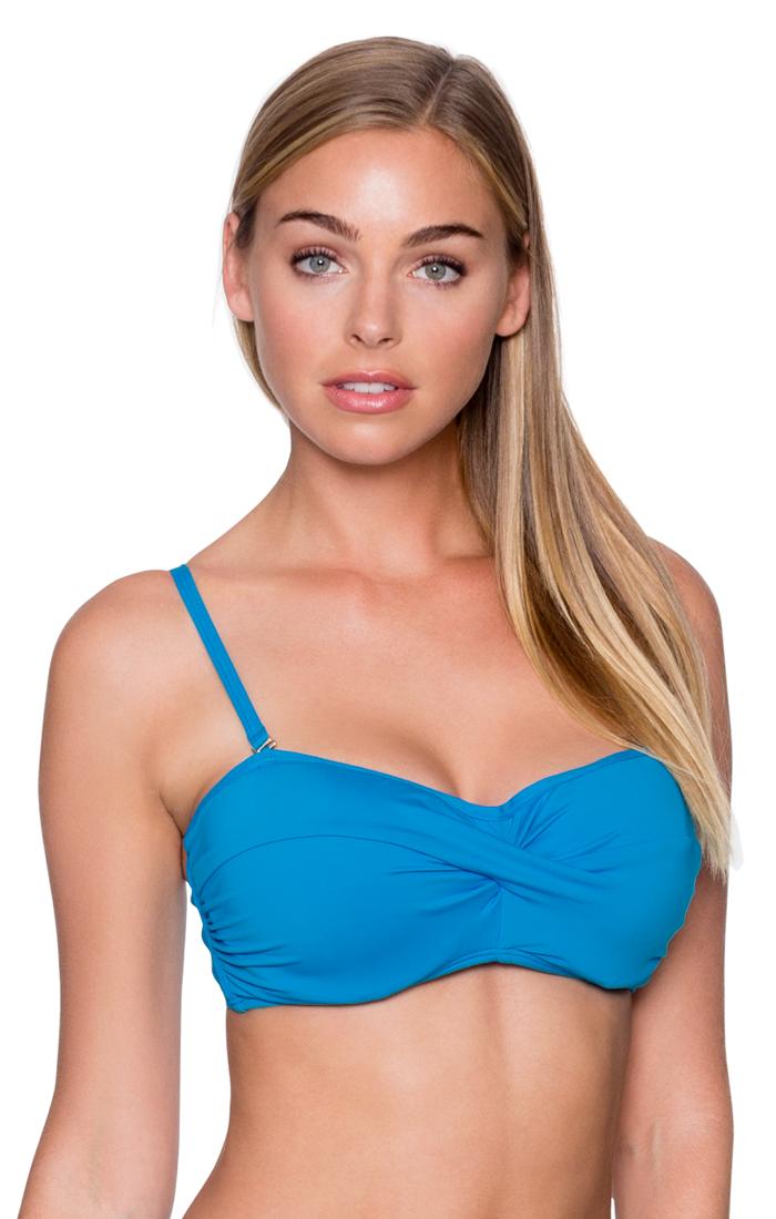 Sunsets Swimwear - Iconic Twist Top 55efghfrbl