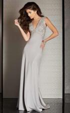 Clarisse - M6248 Crystal Lace Sheath Dress
