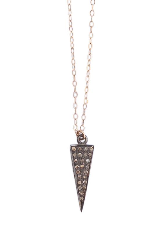 Heather Gardner - Triangle Diamond Necklace
