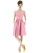 Alfred Sung - D640 Bridesmaid Dress In Twirl
